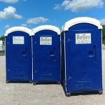 The Bolles Co, Inc Gallery Pic blue portable toilets