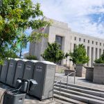 The Bolles Co, Inc Gallery Pic portable toilets in a public space