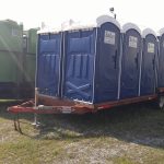 The Bolles Co, Inc Gallery Pic blue portable toilets