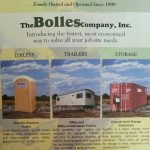 The Bolles Co, Inc Gallery Pic advertising flyer for portable toilets